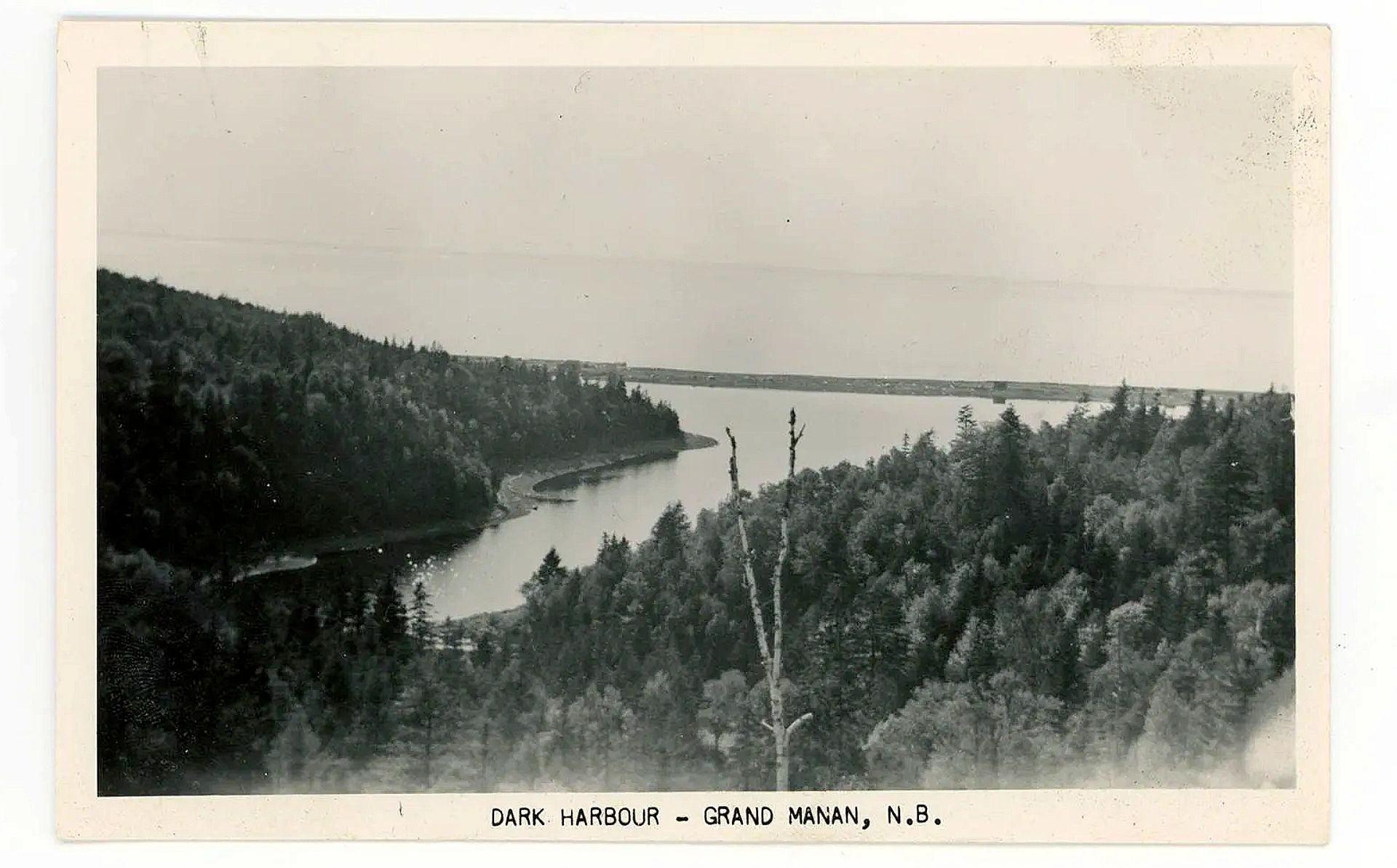 The strange and isolated natural harbour of Dark Harbour, Grand Manan has been home to some unusual characters, including the famously enigmatic "Dark Harbour Hermits."(Provincial Archives of New Brunswick P46\580)