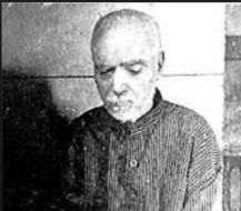 The Mystery Man late in his life, in Sandy Cove, Nova Scotia.