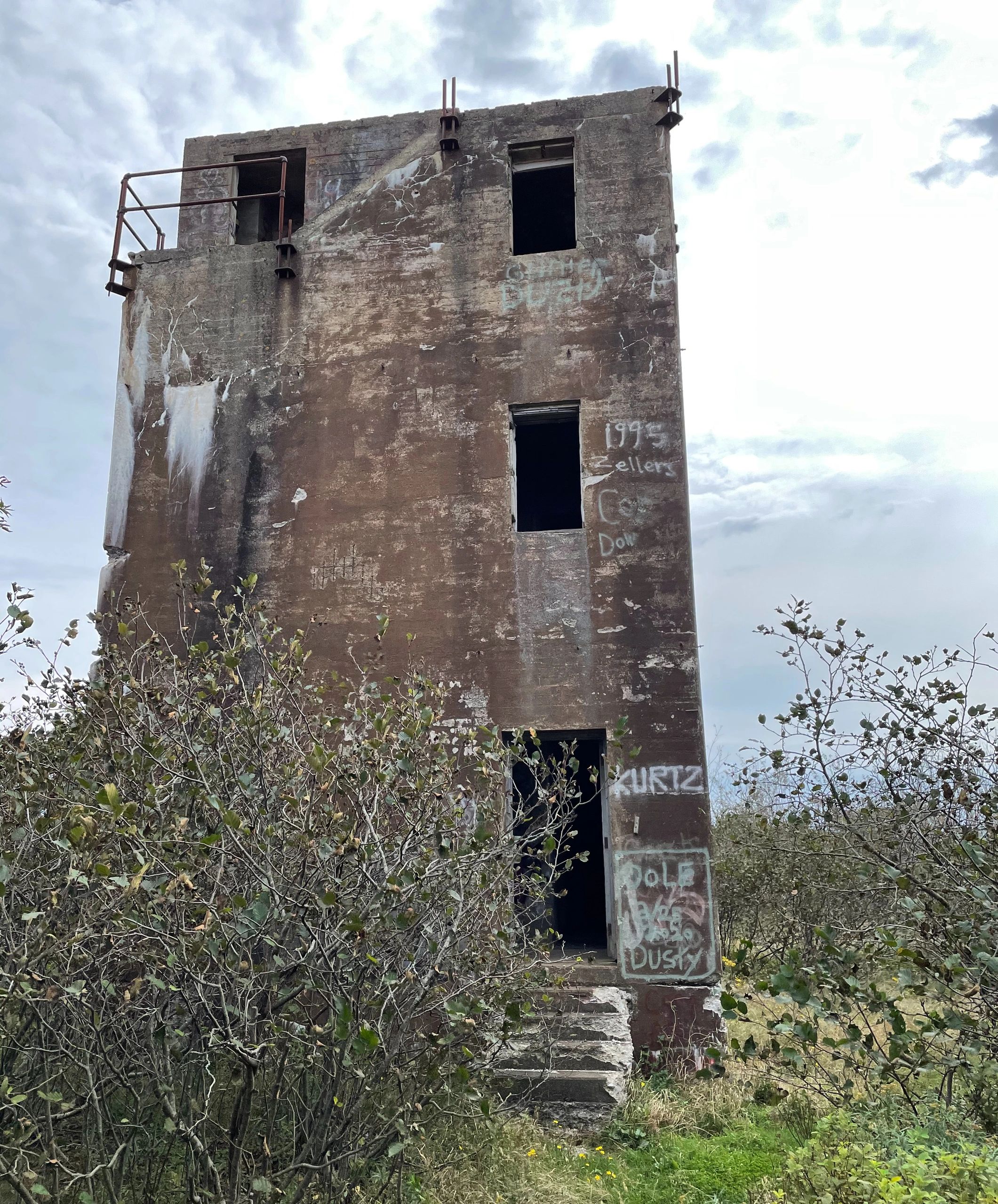 Some ruins of Partridge Island today.
