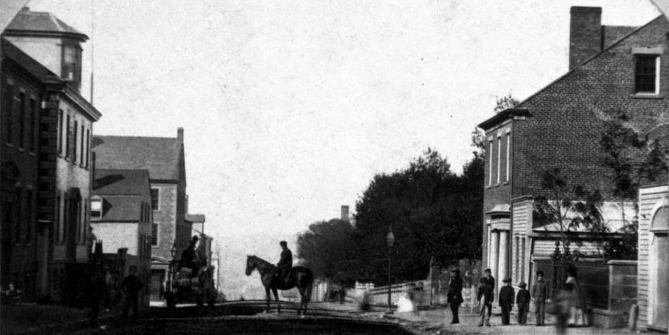 Union Street in Saint John (Provincial Archives of New Brunswick P86-6)