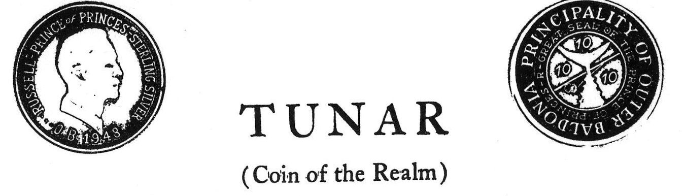 Tunar, the coins of the realm (Yarmouth Archives)