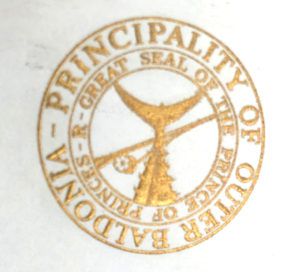 Great Seal of the Prince of Princes of Outer Baldonia.