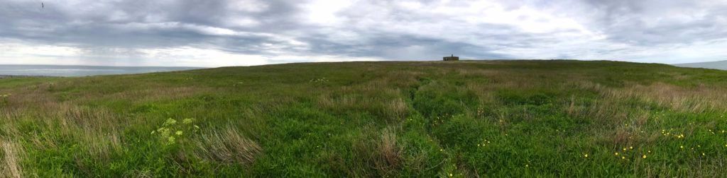 The ruins of what was once the castle of Outer Baldonia. (Nova Scotia Nature Trust/Helga Guderley)